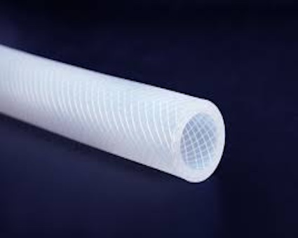 Silicone Hose reinforced with Polyester Braiding